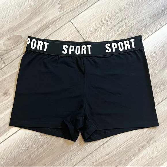 NWOT Shein Black Shorts - Picture 1 of 3
